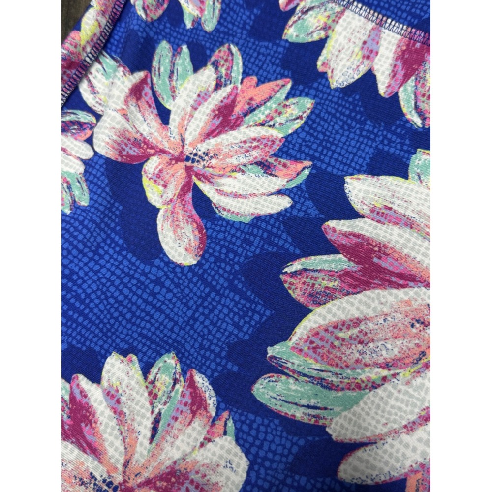 ZELOS Floral Print Athletic Leggings High Waist Activewear XL - Picture 2 of 4